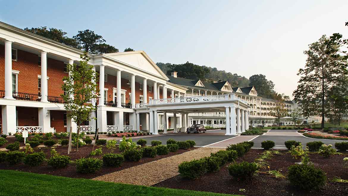 Bedford Springs Lobby Exterior