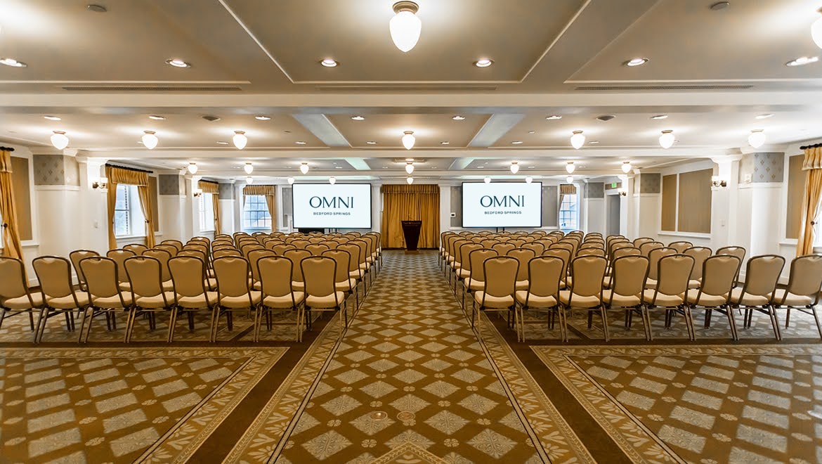 Omni Bedford springs Meeting Spaces