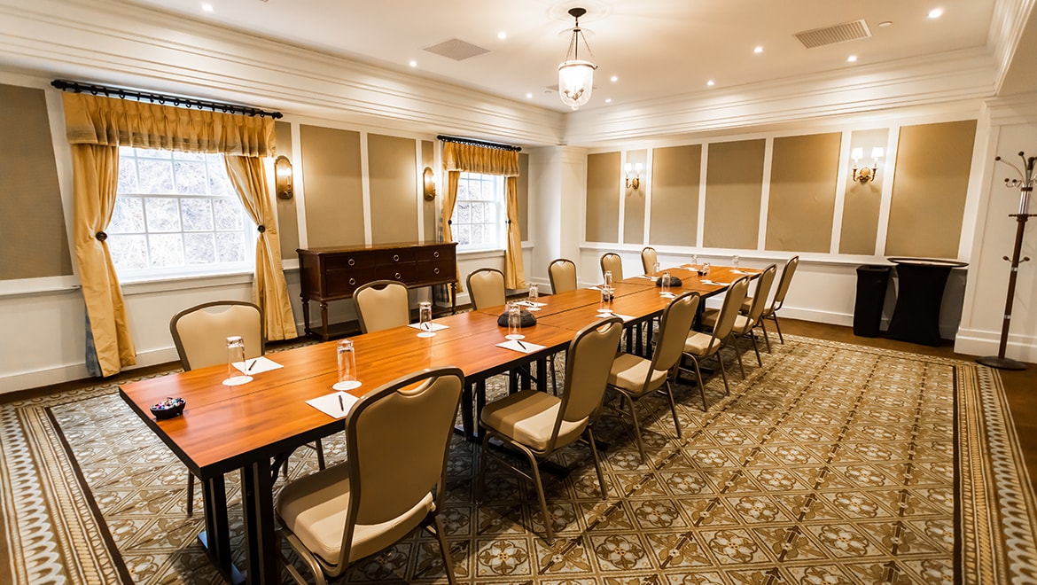 Boardroom meeting space.