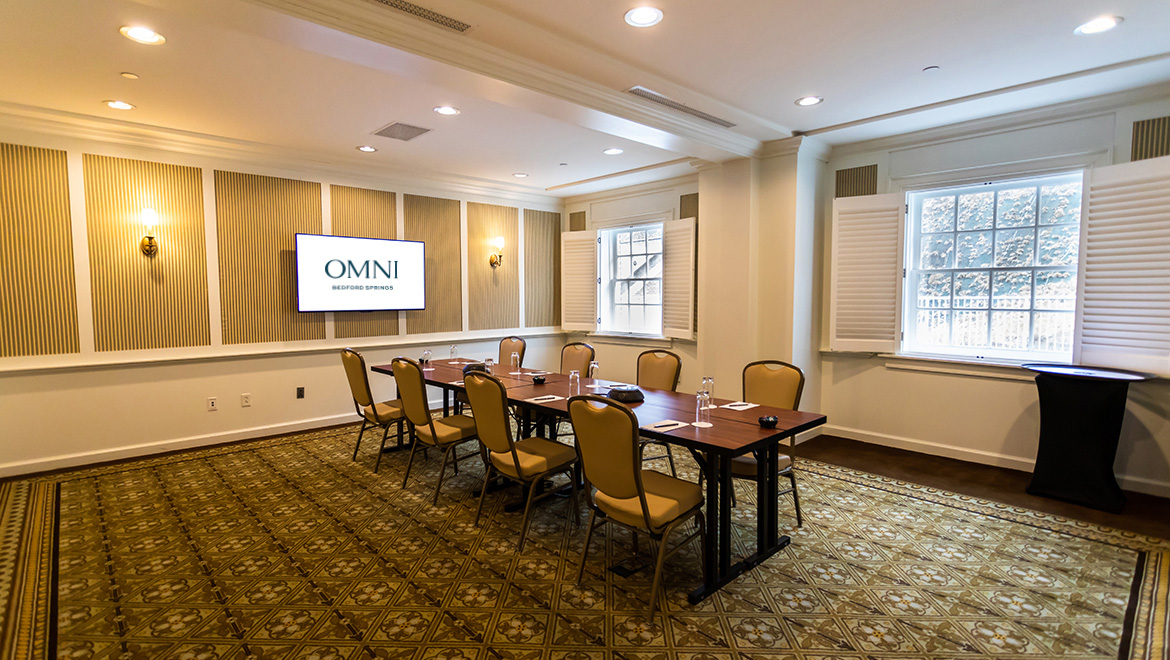 Navy room - Omni Bedford Springs Resort