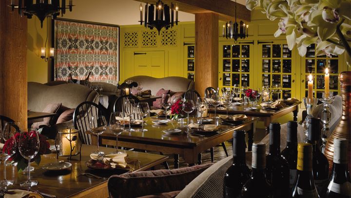 Interior dining area.