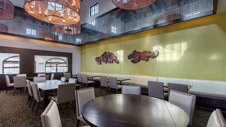 Interior dining area.