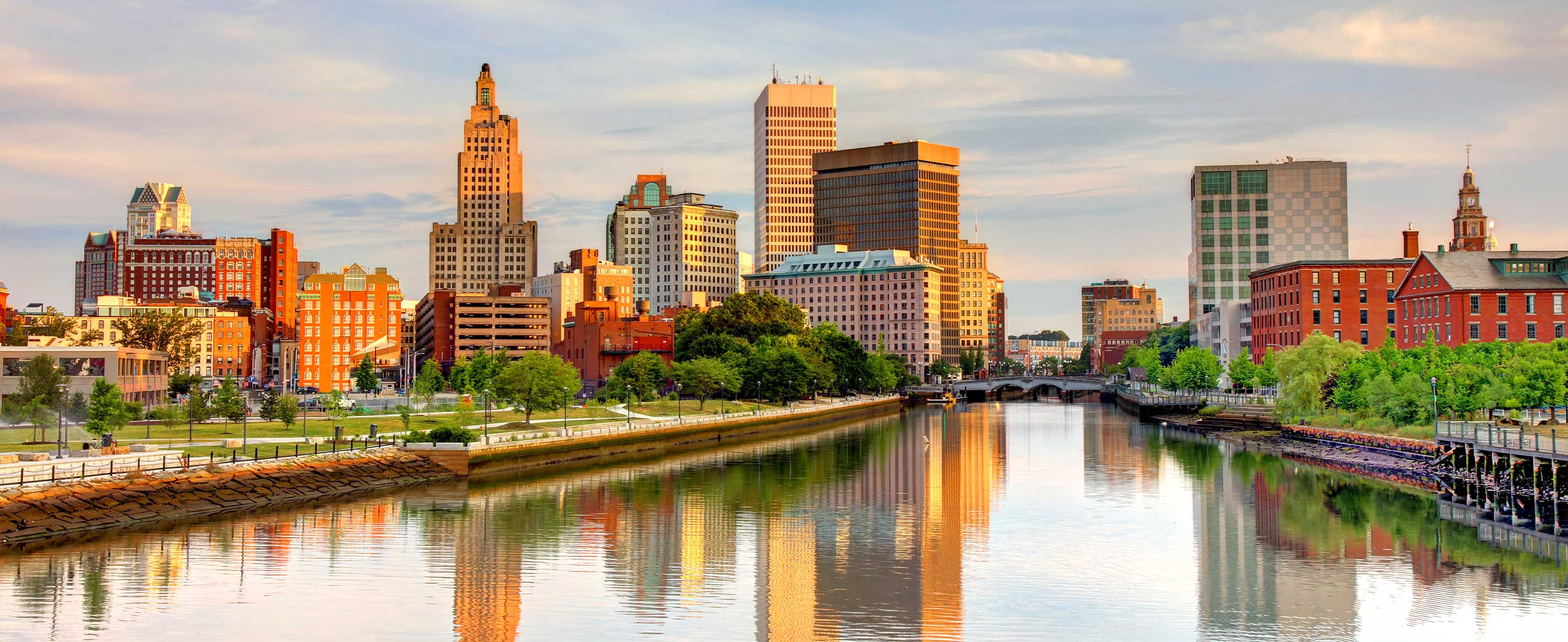 Providence city skyline