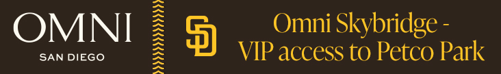 Omni skybridge VIP access to Petco Park