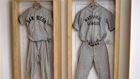 Antique baseball uniform 