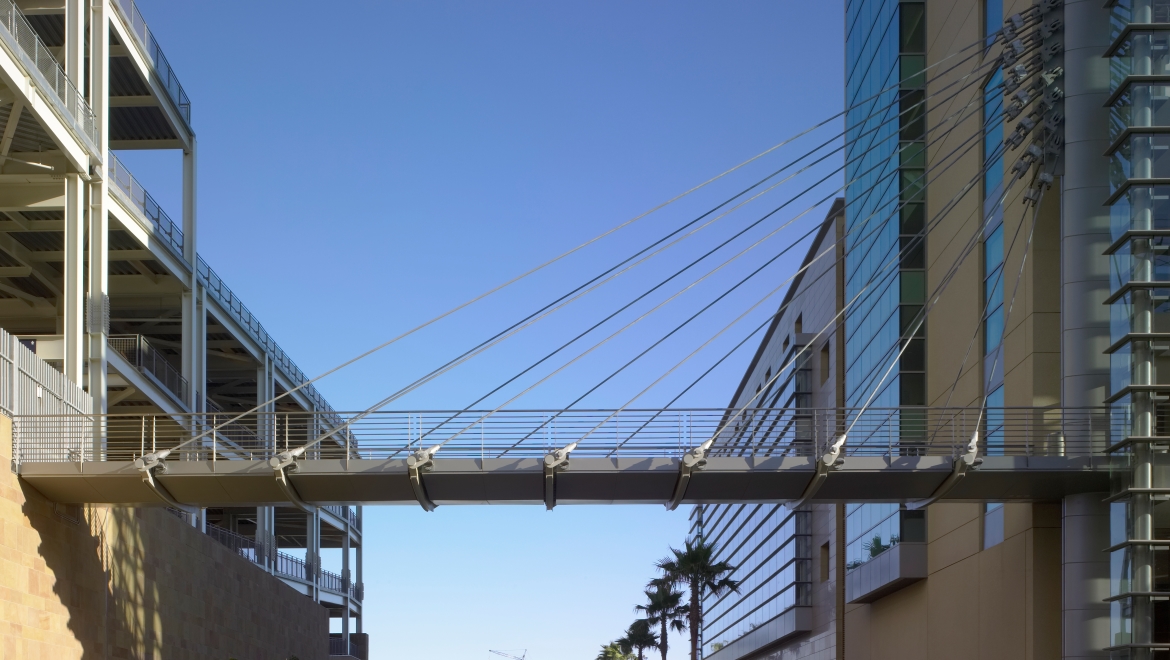 Skybridge to Petco park