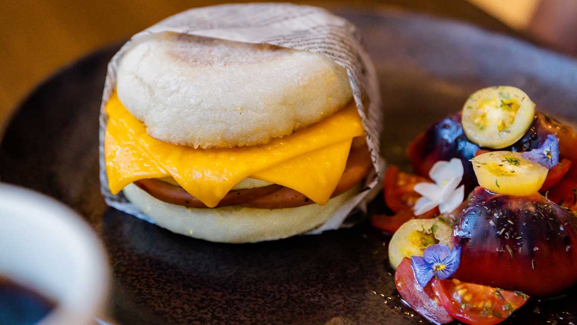 Breakfast biscuit