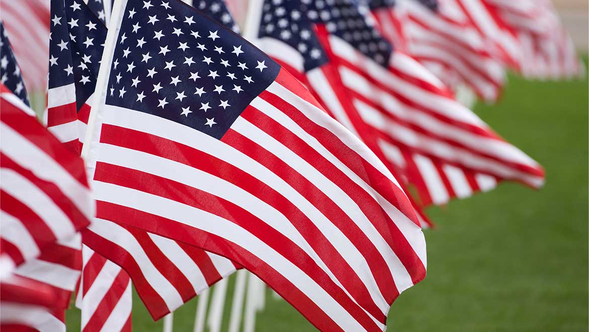 memorial day weekend flag 