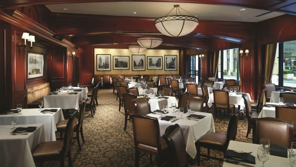 Restaurant dining area