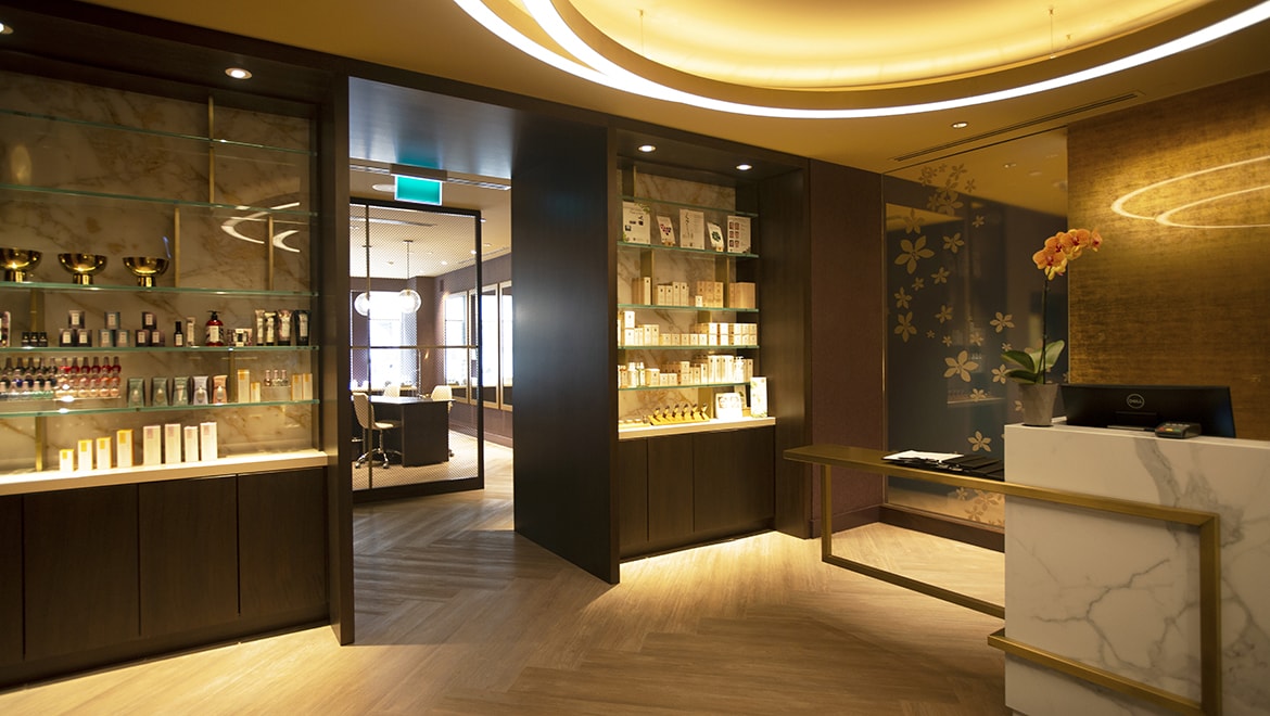 Spa reception