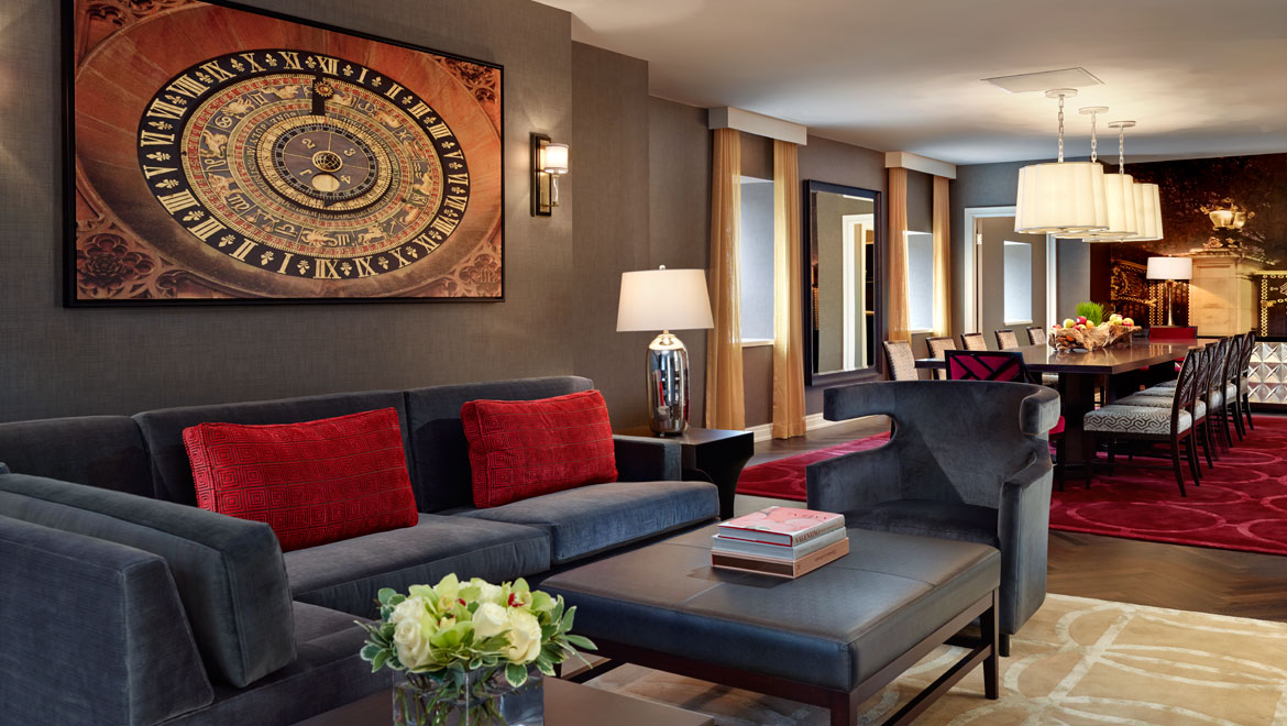 Royal Suite dining room