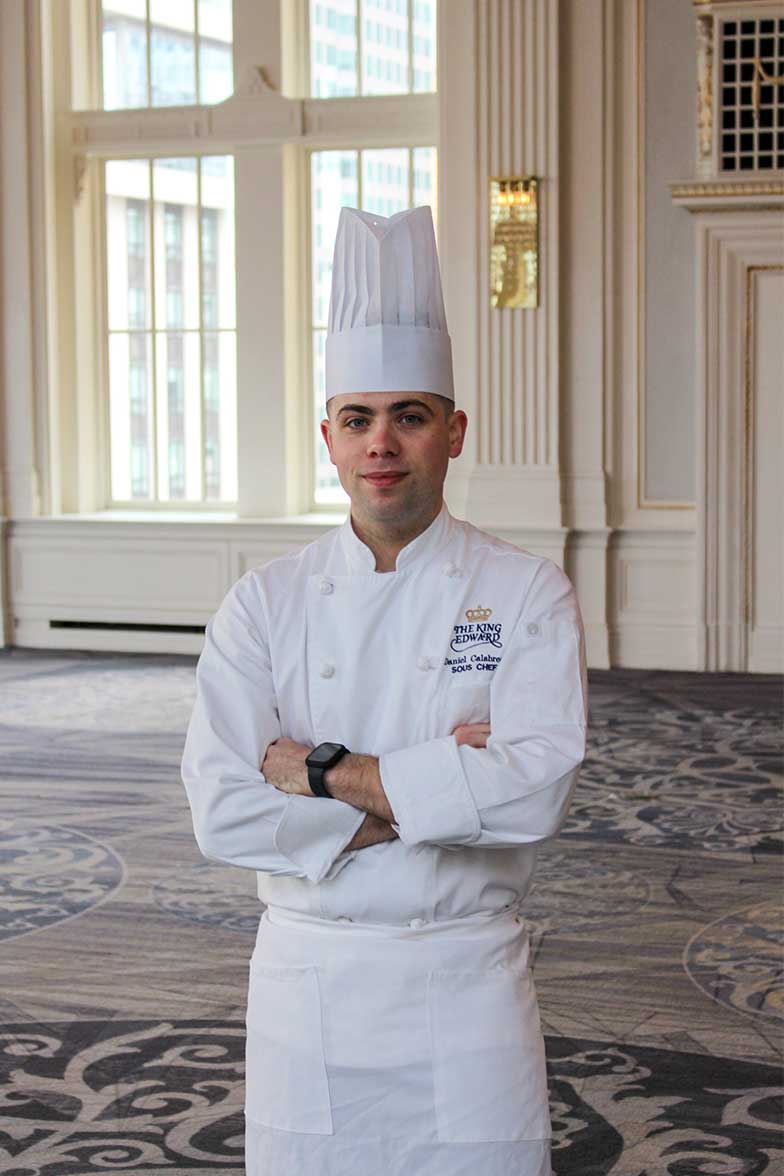 Sous chef at Omni King Edward Hotel