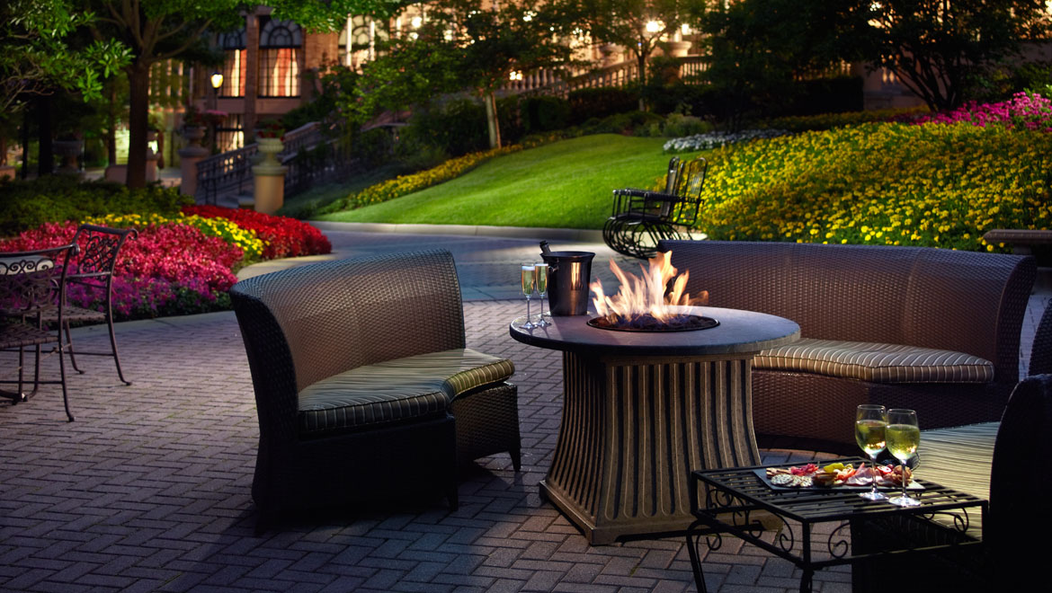 Hotel terrace