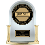 JD Power's award graphic