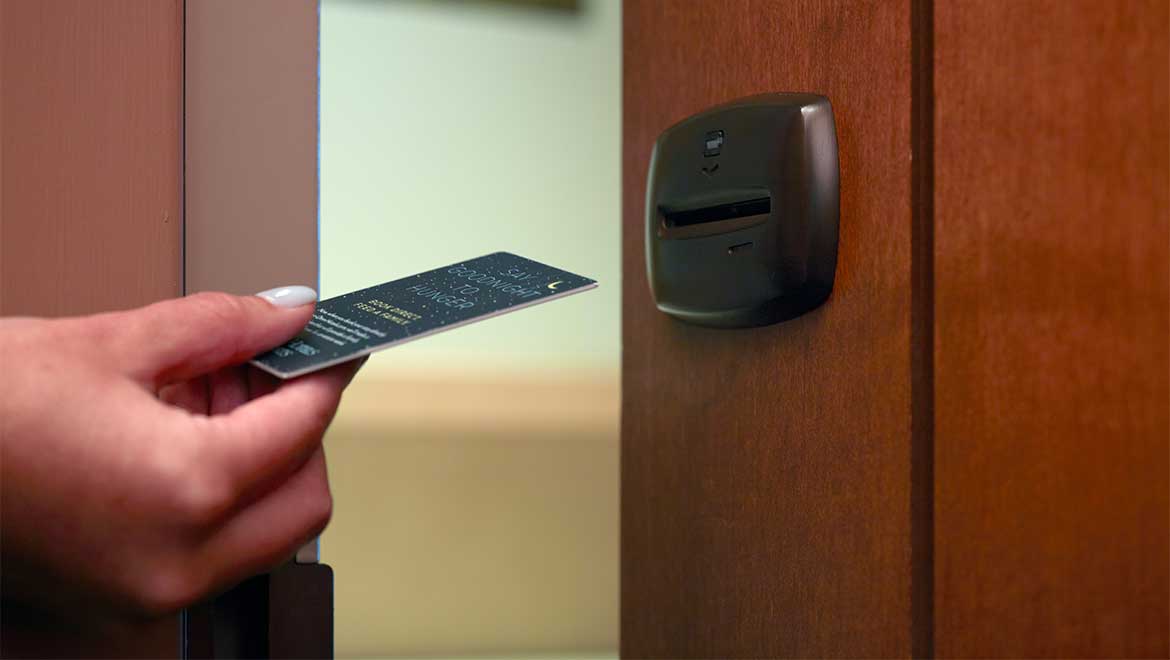 hotel keycard